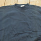 Vintage 1990s Blank Black Tultex Crewneck Sweatshirt Men's XL