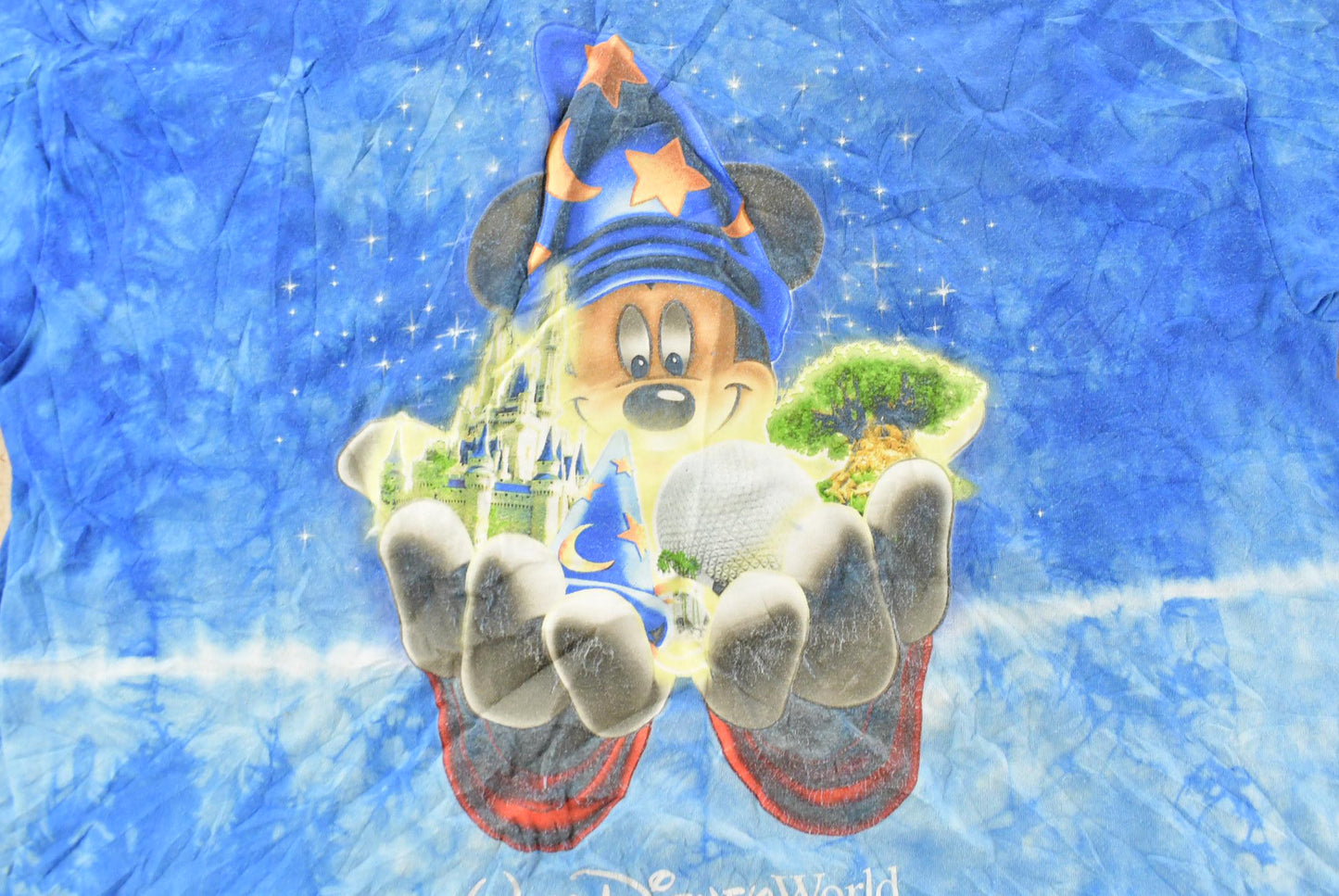 Vintage 2000s Walt Disney World Disney Mickey Mouse Tie Dye T-Shirt Men's L