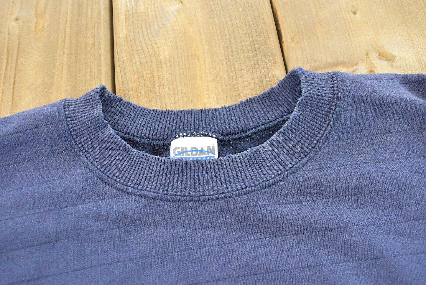 Vintage 2000s Ortley Beach New Jersey Embroidered Souvenir Crewneck Sweatshirt Men's L