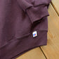 Vintage 1990s Russell Athletics Blank Purple Crewneck Sweatshirt Men's XL