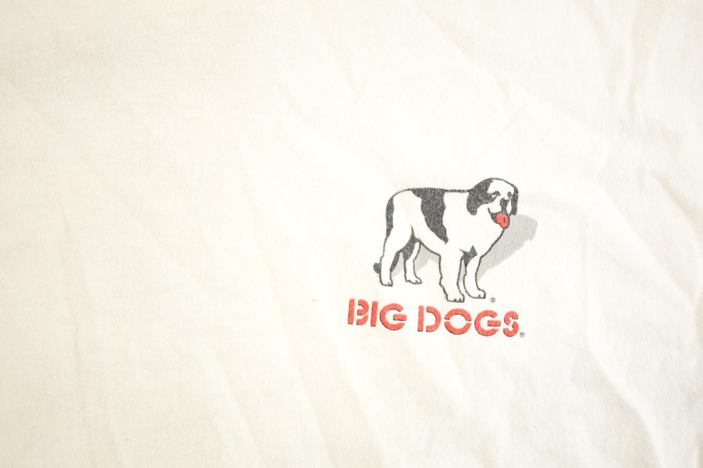 Vintage 1990's Who's Yer Daddy Big Dogs Souvenir Travel T-Shirt Mens L