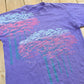 Vintage 1990s Tree Art T Shirt Mens L