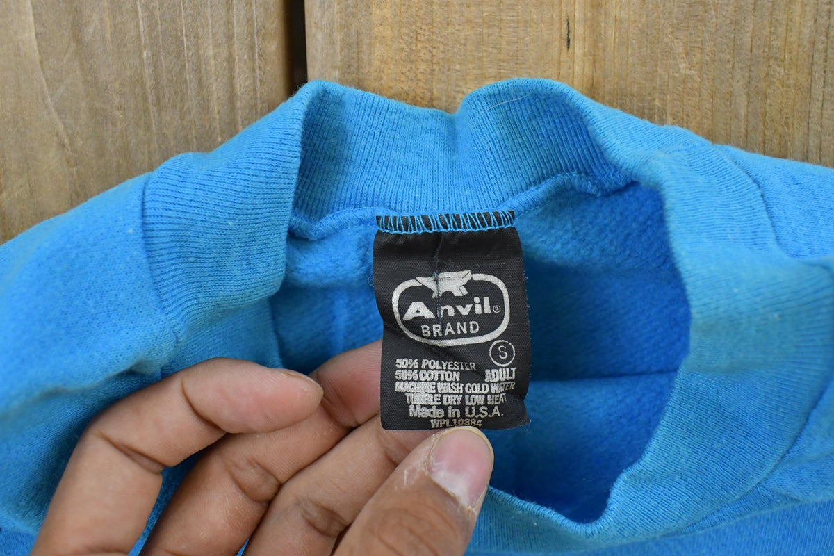 Vintage 1980s California Beach Raglan Crewneck Sweatshirt Men's S / Travel Souvenir / Americana / Made in USA