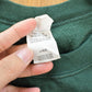 Vintage 2000s Hanes Blank Green Crewneck Sweatshirt Men's L
