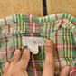 Vintage 1990s J Crew Plaid Flannel Button Up Shirt Men's XS