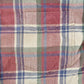 Vintage 1990s Quizz Plaid Flannel Button Up Shirt Women's M
