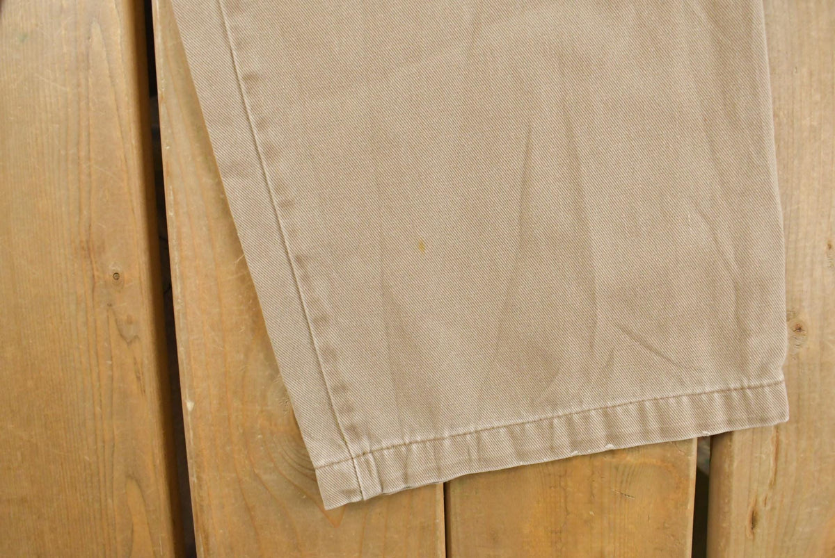 Vintage 1990s Tommy Hilfiger Chino Khaki Pants Men's 32 x 28