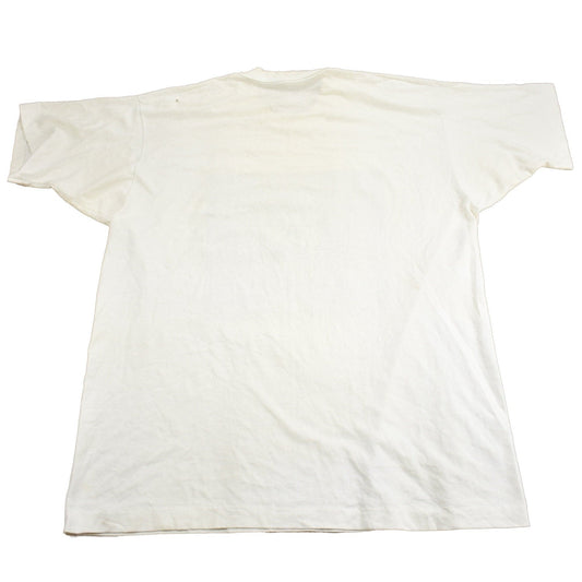 Vintage 1990s La Face Du Monde Évolue Technilab Graphic T Shirt Men's XL