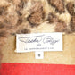 Vintage 1990s Tasha Polizzi Cheetah Cuff Fleece Outdoorsman Sweater Women's S / 90s Winter Sweatshirt / Fleece Hiking Zip up from propervintagecanada