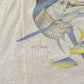 Vintage 1990s Guy Harvey Souvenir Fishing T-Shirt Men's 2XL