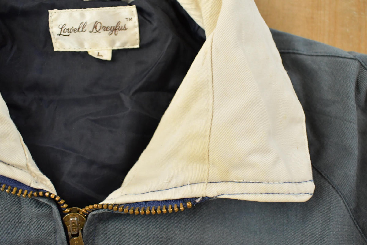 Vintage 1980s Lowell Dreyfus Windbreaker Light Jacket Men's L