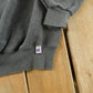 Vintage 1990s Russell Athletics Dark Gray Blank Crewneck Sweatshirt Men's XL