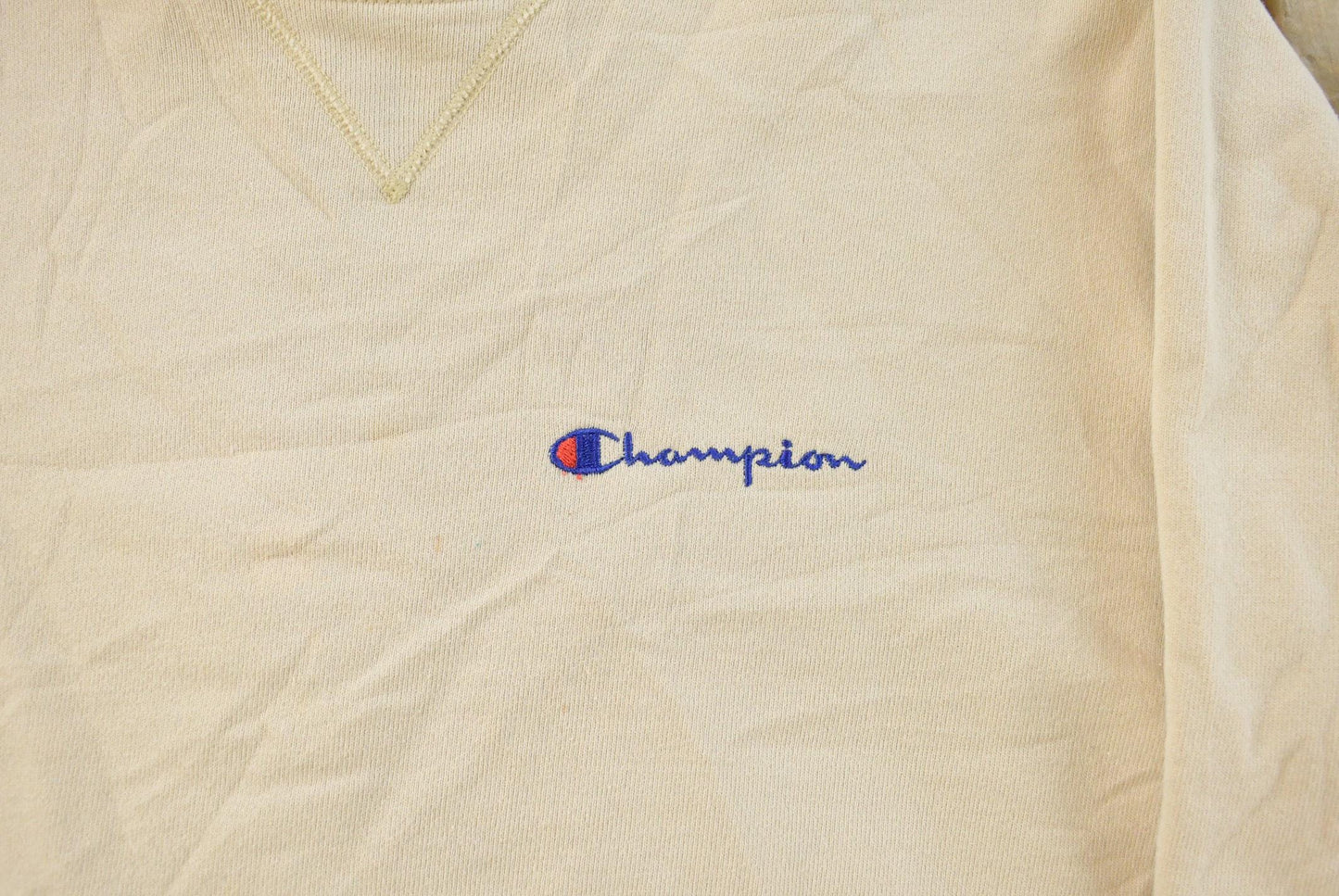 Vintage 1990s Champion Script Logo Crewneck Sweatshirt Men's M