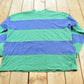 Vintage 1990s Gap Striped Long Sleeve T Shirt Men's 2XL / 90's Preppy Shirt / Streetwear / Basic Layering Essential