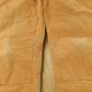 Vintage 1990s Carhartt Double Knee Insulated Canvas Bib Overalls Men's 44 x 31