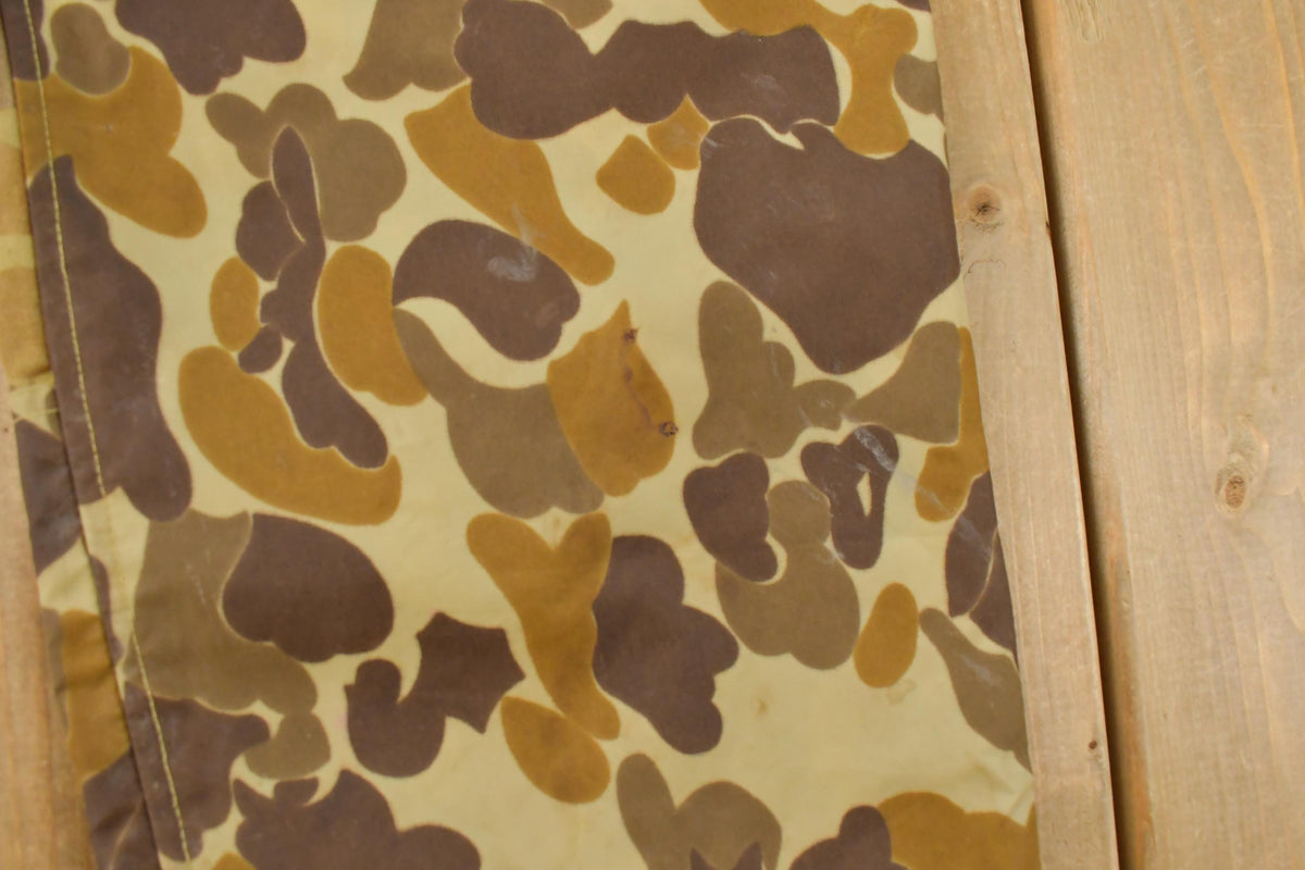 Vintage 1980s Game Winner Duck Camo Hunting Brush Pants Men's 40 x 33