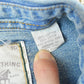 Vintage 1990s Levis Red Tab Denim Button Up Shirt Men's XL / Western Style / 90s Streetwear / Made in Hong Kong