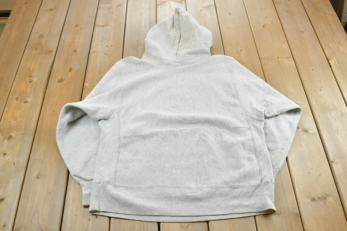 Vintage 1980s Colgate University Champion Reverse Weave Hoodie Men's Large / 80s College Sweatshirt / Made In USA