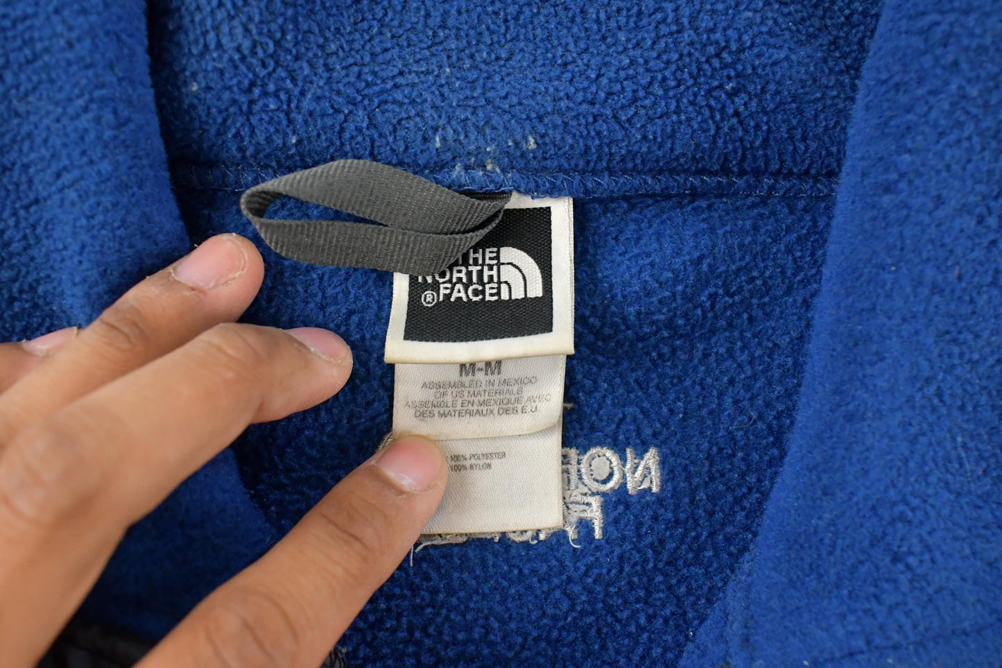 Vintage 1990s The North Face Fleece Full Zip Sweater Men's Medium