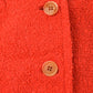 Vintage 1980s Shaggy Button Up Blouson Jacket Women's M