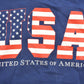 Vintage 1990s USA Spell Out Crewneck Sweatshirt Men's XL