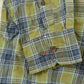 Vintage 2000s Pendleton Cotton Wool Blend Plaid Button Up Shirt Men's XL