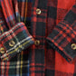 Vintage 1990s Robert Stock Wool Patchwork Plaid Button Up Flannel Shirt Men's M / Outdoors / Golf Shirt