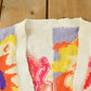 Vintage 1990s Floral Knit Cardigan Sweater Women's L