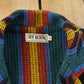 Vintage 1990s Ivy Koral Western All Over Print Wool Robe Men's M