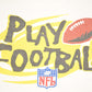 Vintage 1990's NFL Play Football T Shirt Men's XL