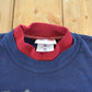 Vintage 1990s Morning Sun Cute Cat and Squirrel Graphic Crewneck Sweatshirt Women's L