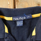 Vintage 1990s Nautica Striped Polo Shirt Men's Large