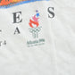 Vintage 1996 Atlanta Olympic Games American Flag Souvenir T-Shirt Men's XS