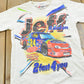 Vintage 1990s Jeff Gordon Dupont 2 Fast 4 You NASCAR Racing T-Shirt Youth 6