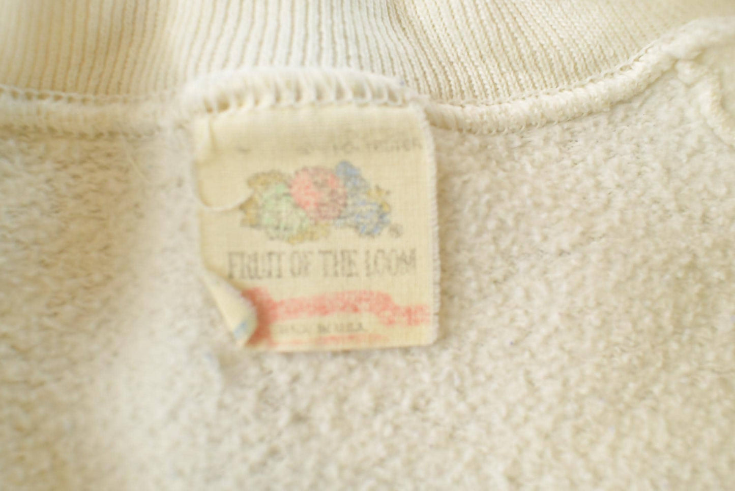 Vintage 1988 Puppies Dog Print Crewneck Sweatshirt Men's M