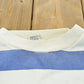Vintage 1980s 10th Gear Striped Globe Print Crewneck Sweatshirt Men's M