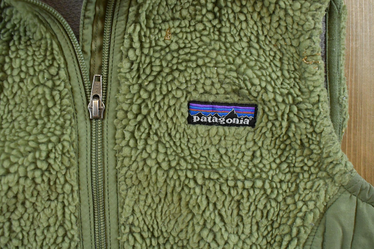 Vintage 2000s Patagonia Deep Pile Fleece Vest Women's S / Y2K Outdoorsman Streetwear Hiking / Patty / Essentials / Layering