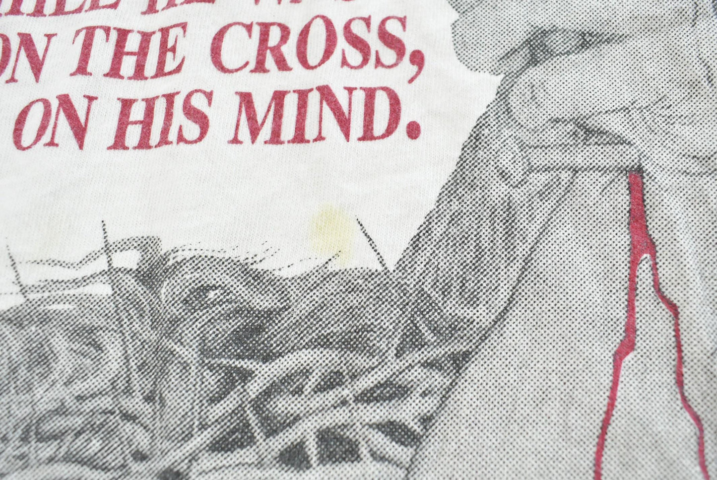Vintage 1990s Messiahs Messengers Jesus on the Cross T-Shirt Men 3XL Men's 3XL