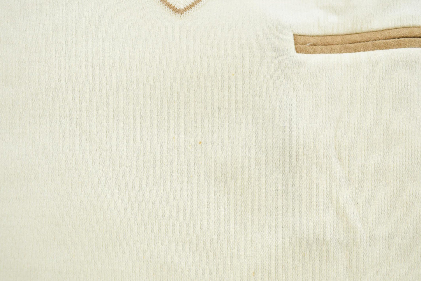 Vintage 1990s St. Croix Knitted Wool V-Neck Sweater Mens M