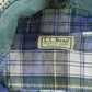 Vintage 1990s L.L. Bean Plaid Flannel Lined Button Up Shirt Men's M-L