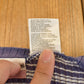 Vintage Y2K No Boundaries Purple Striped V-Neck T-Shirt Youth XL