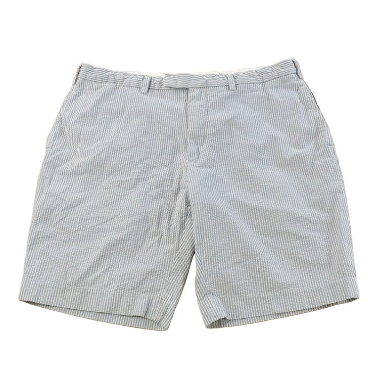 Vintage 1990s Polo Striped Seersucker Shorts Men's 38