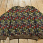 Vintage 1990s Protégé Abstract Knit Crewneck Sweater Men's XL Tall / Vintage 90s Crewneck / Funky Patterns / Made in USA