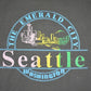 Vintage 1990's Seattle Washington Souvenir Travel T-Shirt Men's L