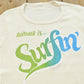Vintage 1970s Hawaii Surfin Souvenir Baby Tee Womens XS