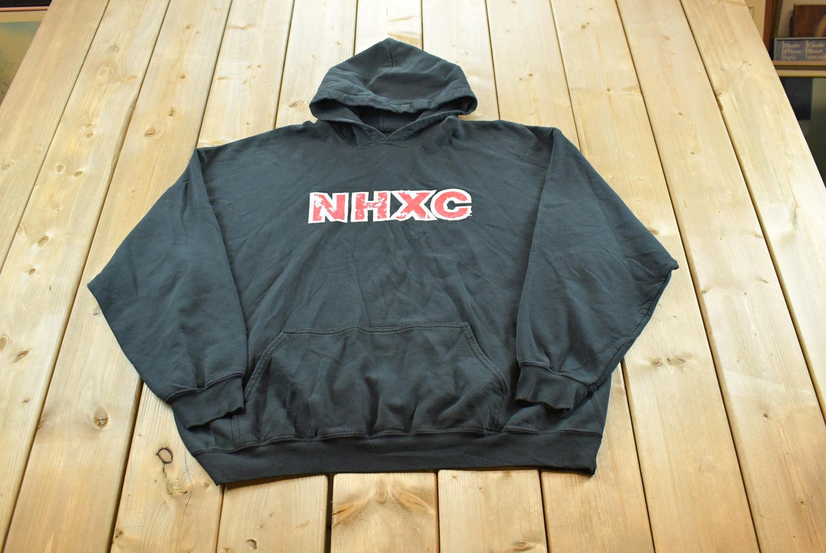 Vintage 2000s NHXC No Excuses Hoodie Sweatshirt Men's XL / 00s Streetwear / Y2K Basic Essential
