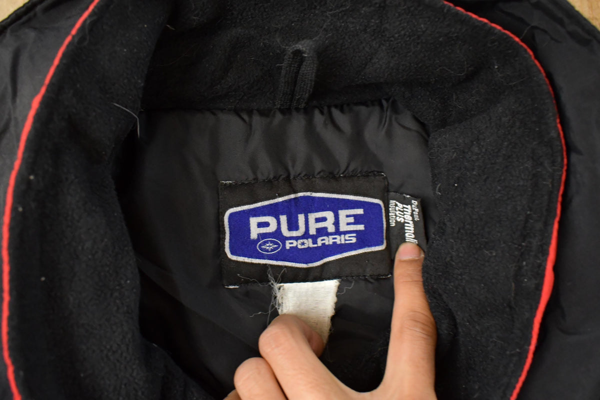 Vintage 1990s Polaris Snowmobile Jacket Men's 2XL