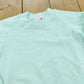 Vintage 1990s Jerzees Blank Light Blue Raglan Crewneck Sweatshirt Men's XS