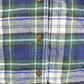Vintage 1990s Hazel Creek Plaid Flannel Button Up Shirt Women's L