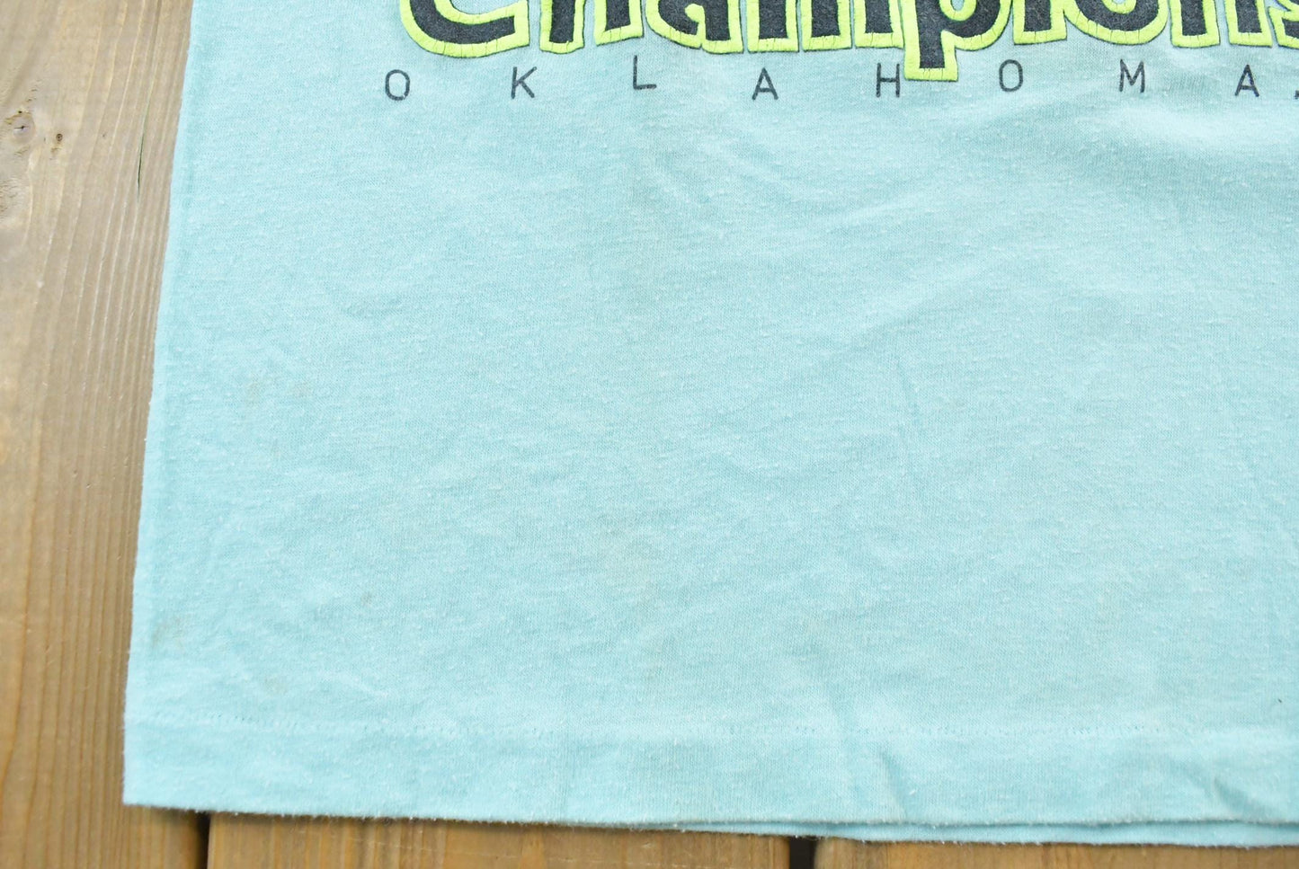 Vintage 1980s NMA Ponca City Grand National Championship Motocross T-Shirt Mens S